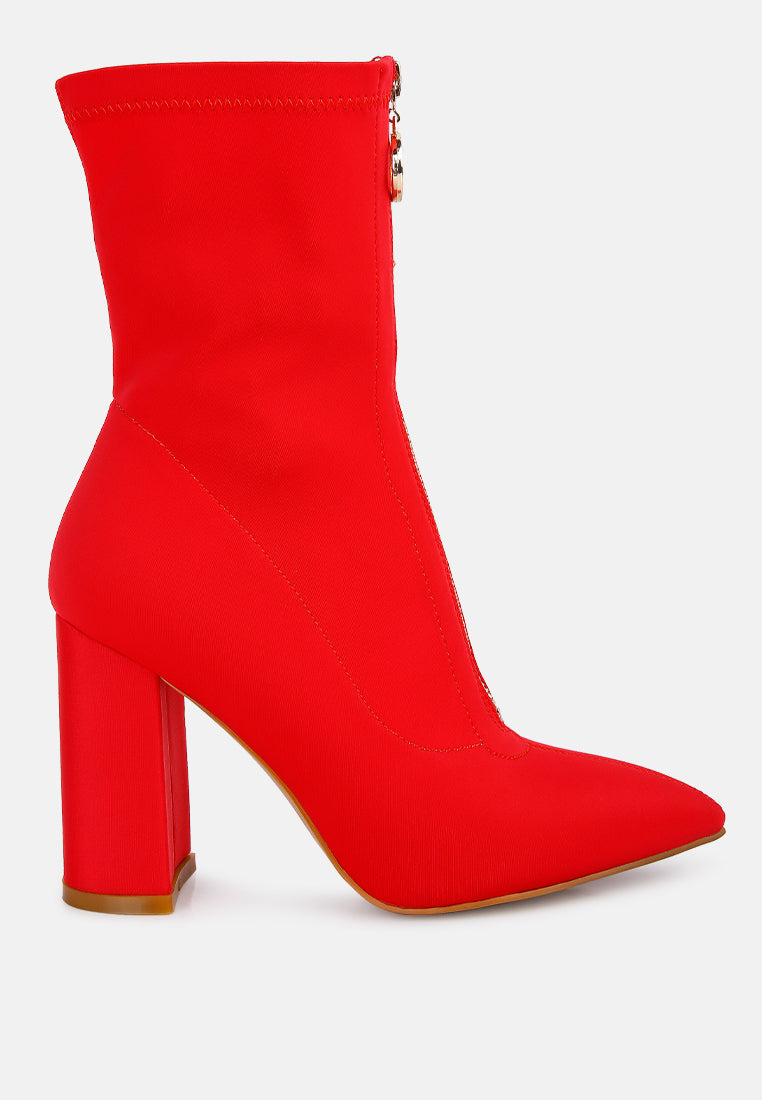 women bobbettes block heeled ankle boot#color_red