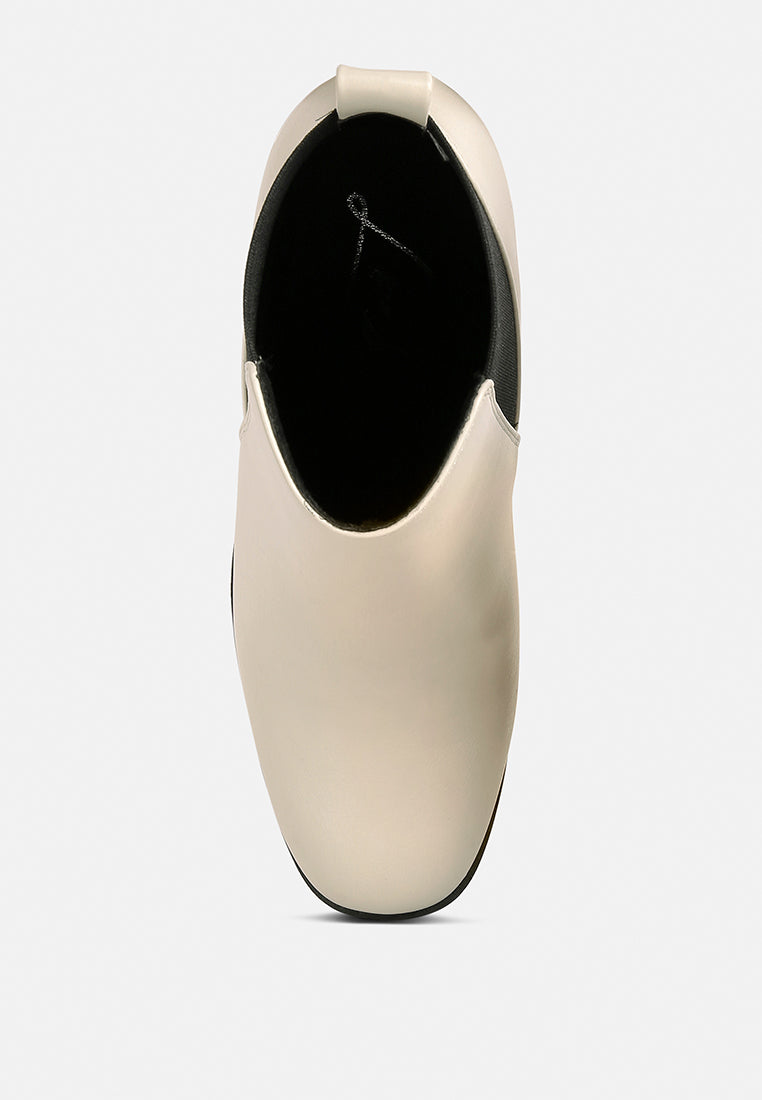 women bolt block heeled chelsea boots#color_beige