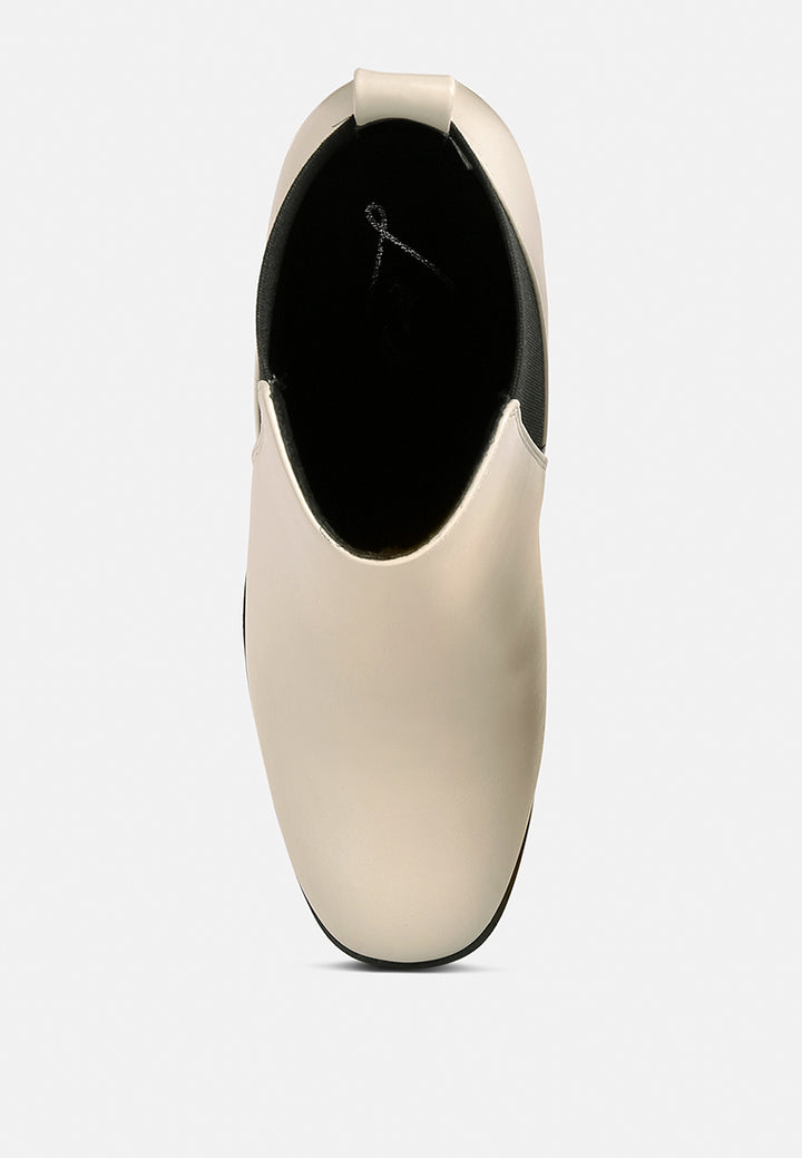 women bolt block heeled chelsea boots#color_beige