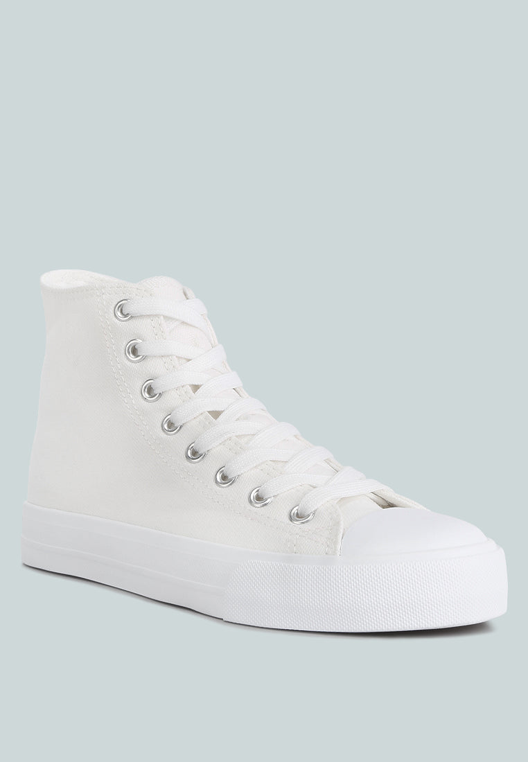 women carew canvas high top sneakers#color_white