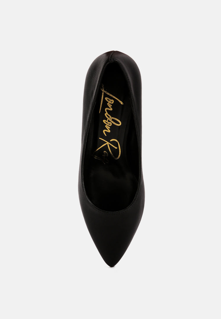 women block heel pumps#color_black