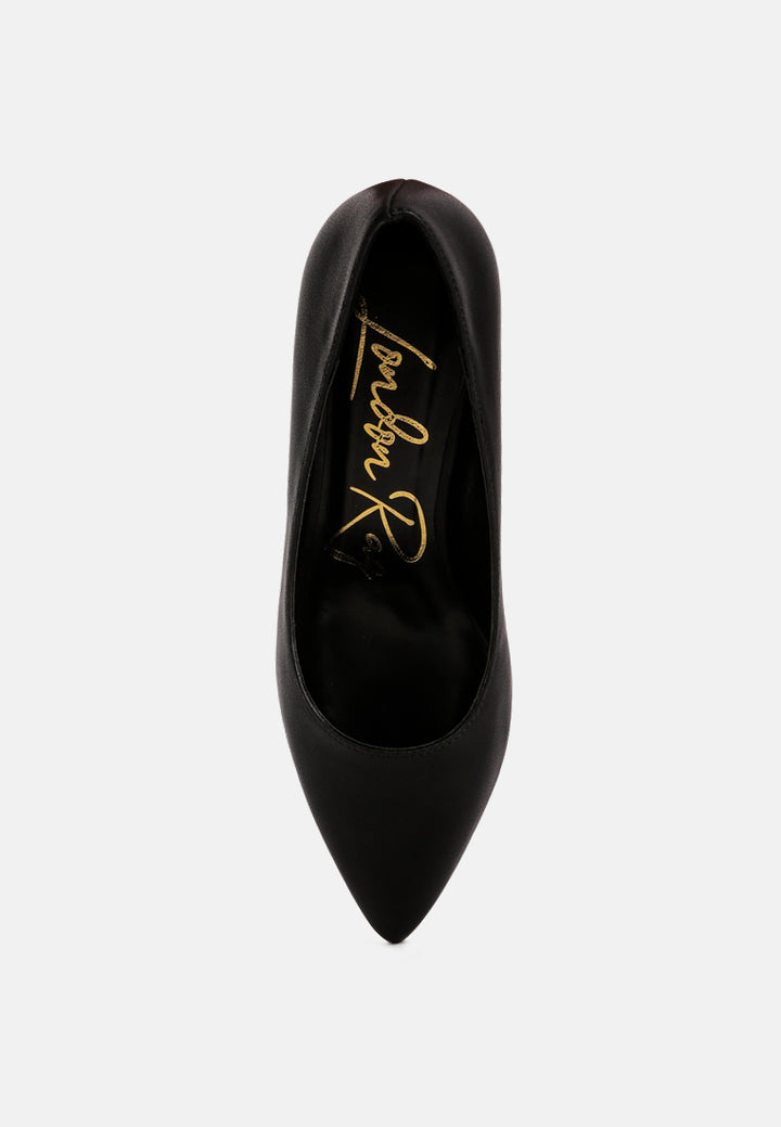 women block heel pumps#color_black