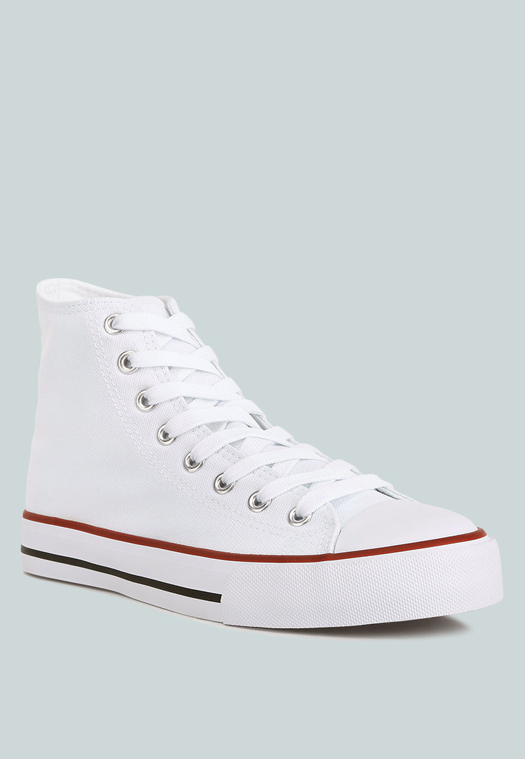women high top basketball canvas sneakers#color_white