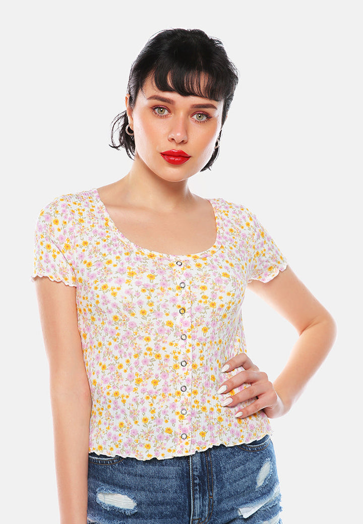 Women Casual Short Summer Top