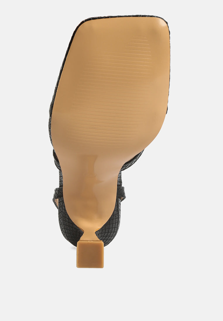 women ankle strap thong sandals#color_black