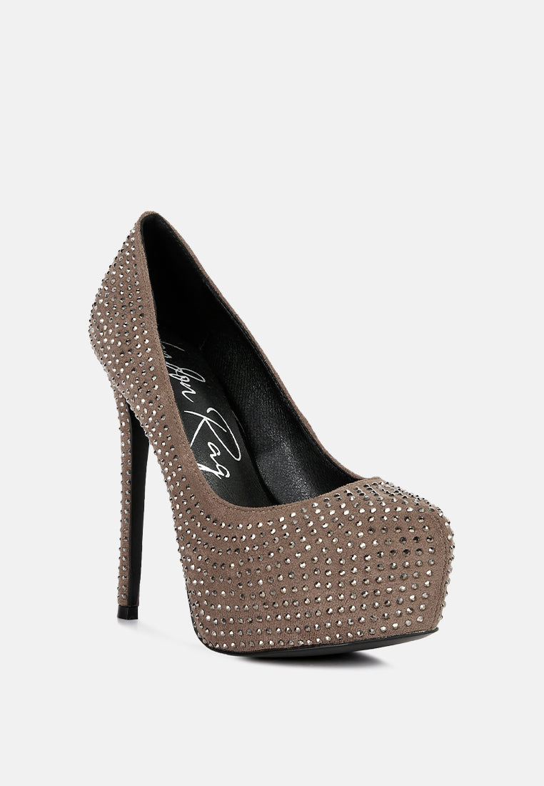 women heat set diamante pumps#color_taupe