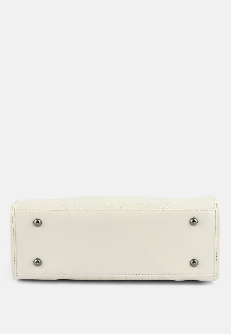 croco hand bag#color_off-white