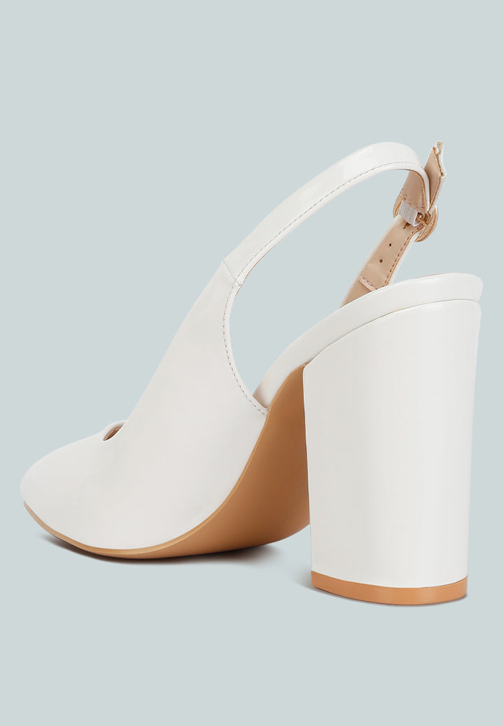 women dalaney slingback high block sandals#color_white