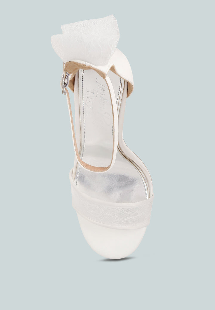 bow detail lace stiletto sandals#color_white