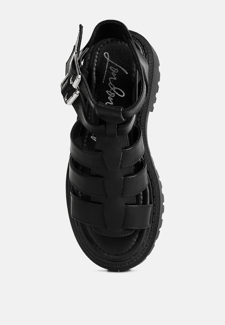 women flatform gladiator sandals#color_black