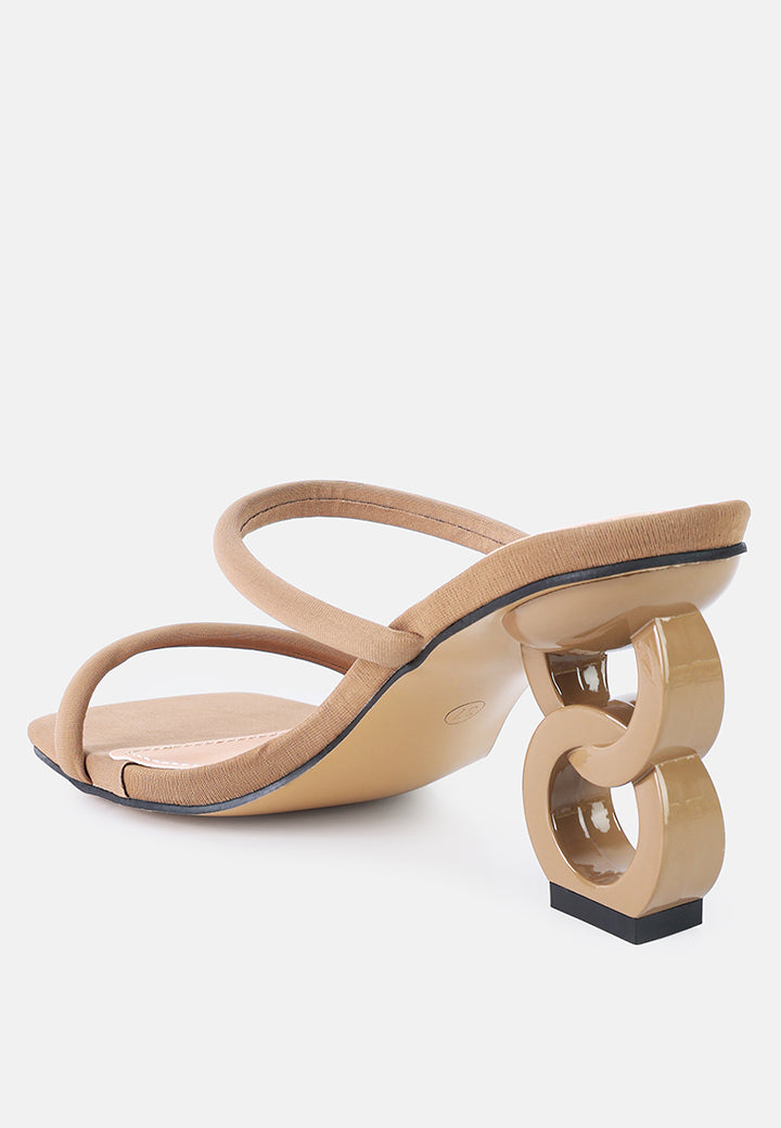 women heel slide sandals#color_khaki