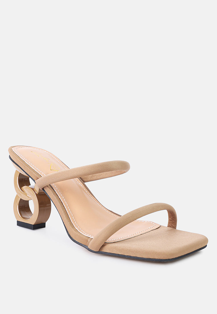 women heel slide sandals#color_khaki