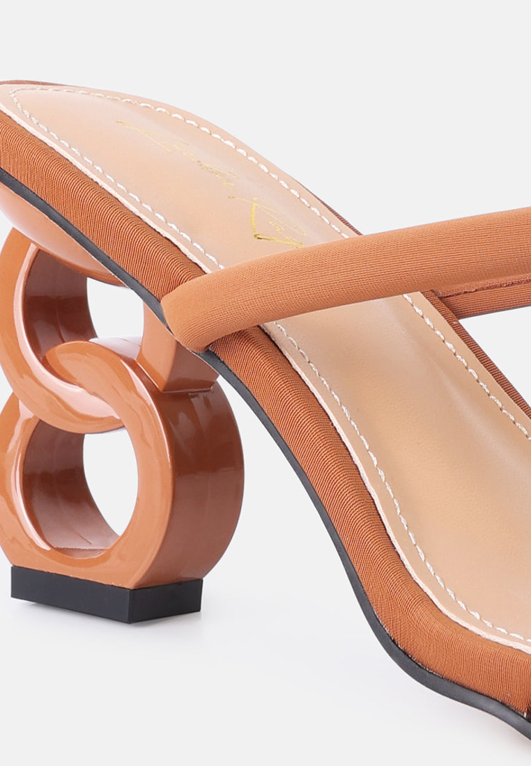 women heel slide sandals#color_tan