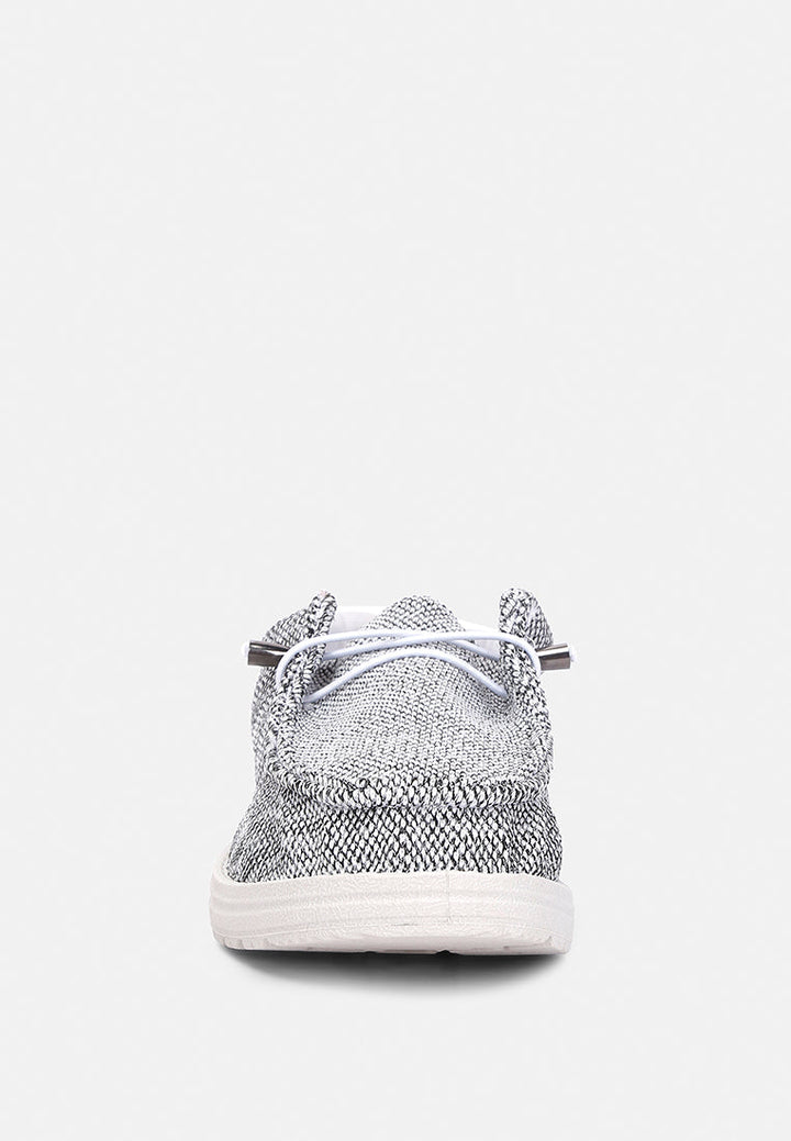 men's drawstring lace flatform heel shoes#color_grey