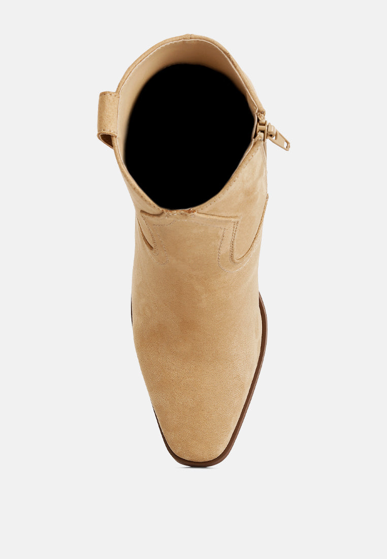 women elettra ankle length cowboy boots#color_beige