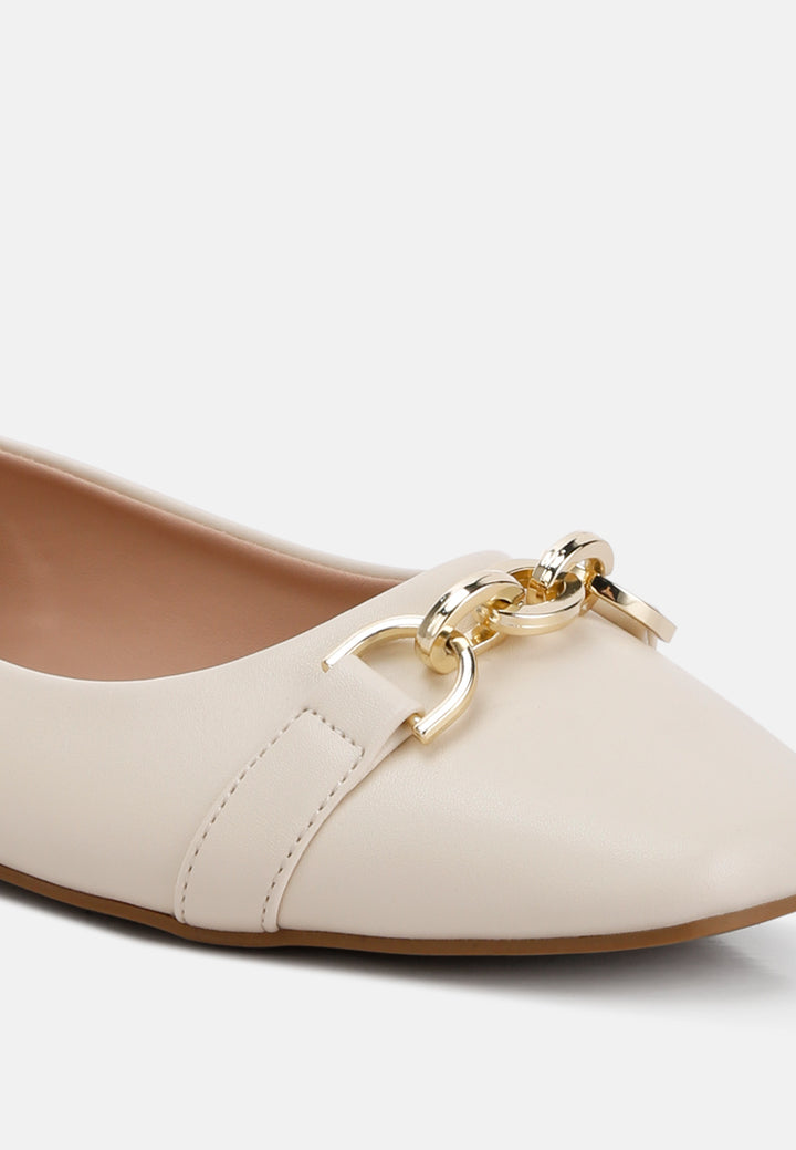 women embellished flat ballets#color_beige