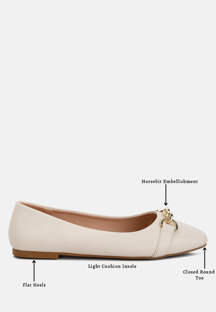 women embellished flat ballets#color_beige