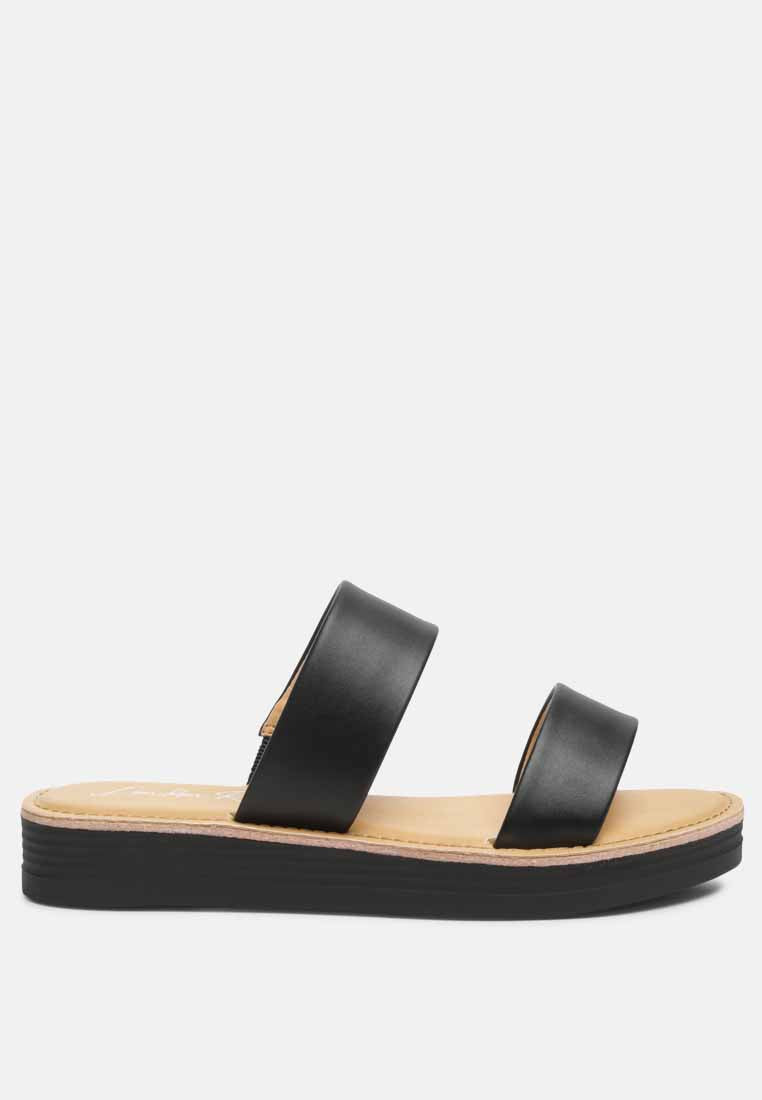 women esme double strap black platform sandal#color_black