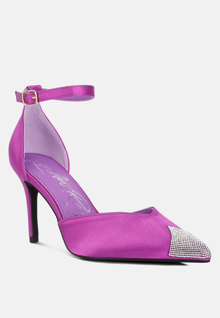 women everalda toe cap embellished sandals#color_purple