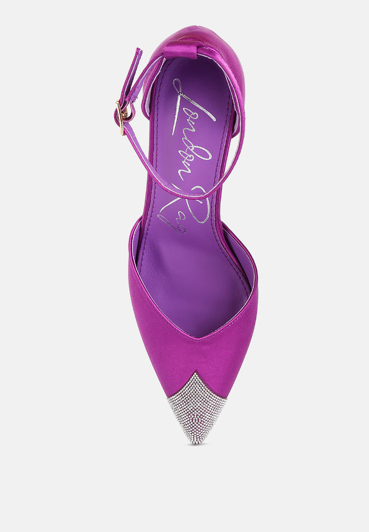 women everalda toe cap embellished sandals#color_purple