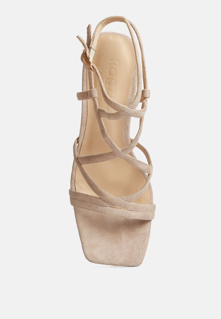 women strappy block heel sandals#color_beige