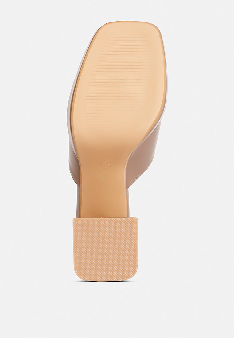 women flared block heel sandals#color_taupe