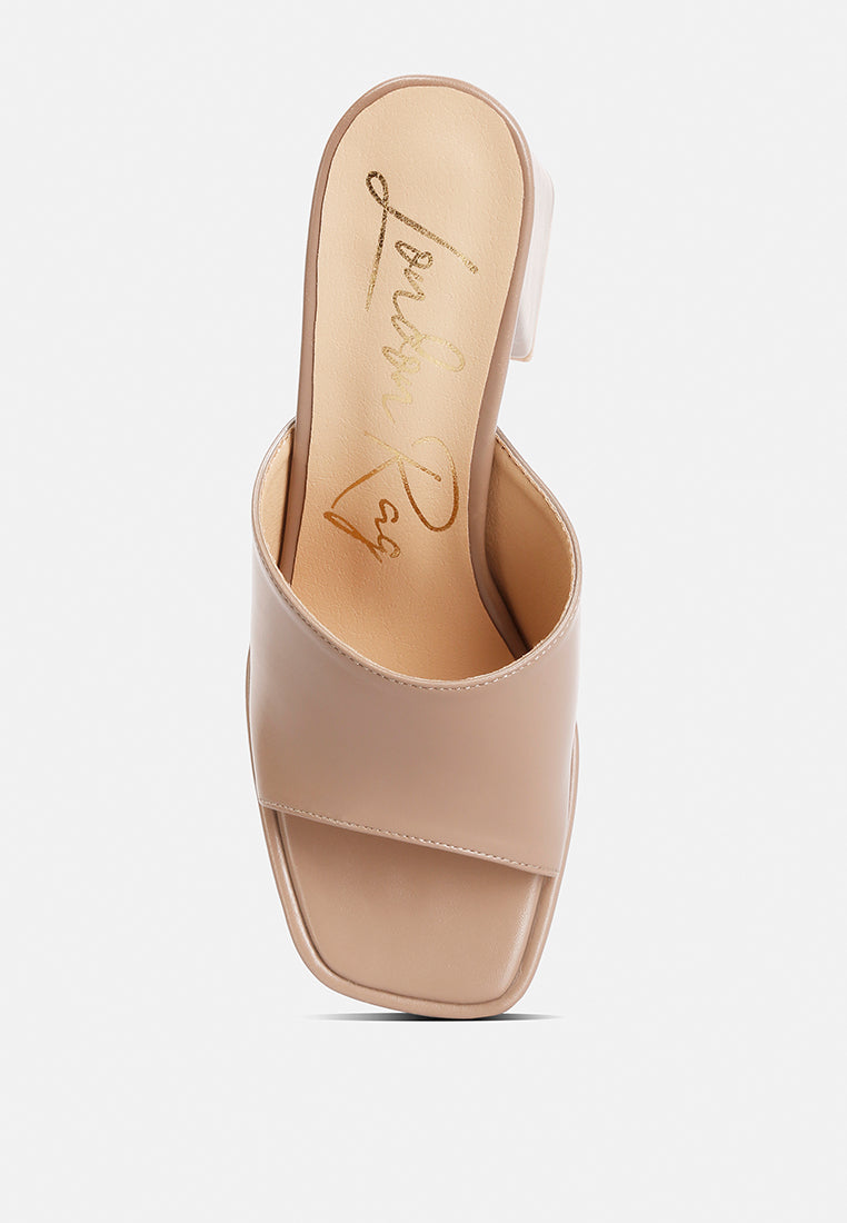 women flared block heel sandals#color_taupe