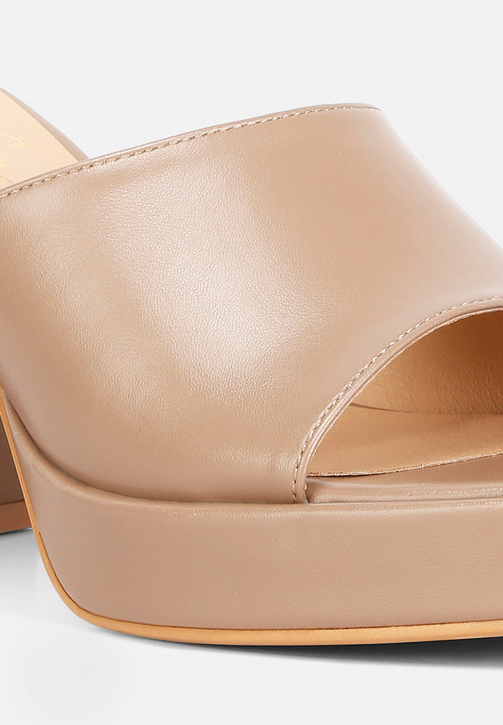 women flared block heel sandals#color_taupe