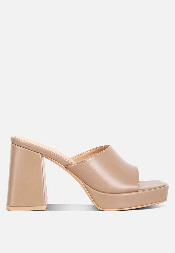 women flared block heel sandals#color_taupe