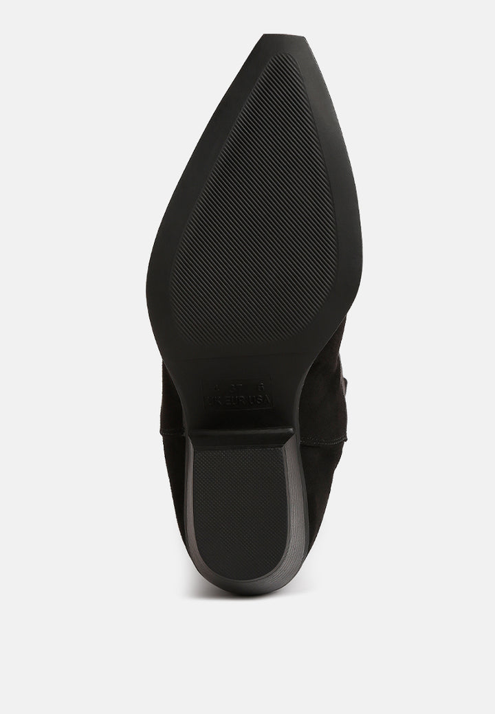 women ginni embroidered calf boots#color_black