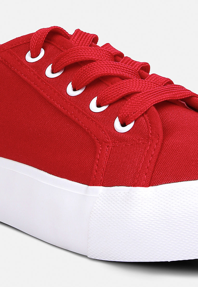 women glam doll knitted sliver platform sneakers#color_red