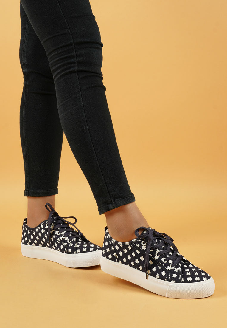 women glam doll knitted sliver platform sneakers#color_navy