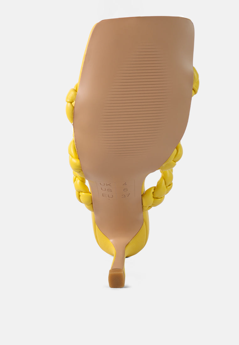 high bae braided strap casual heels by ruw#color_yellow