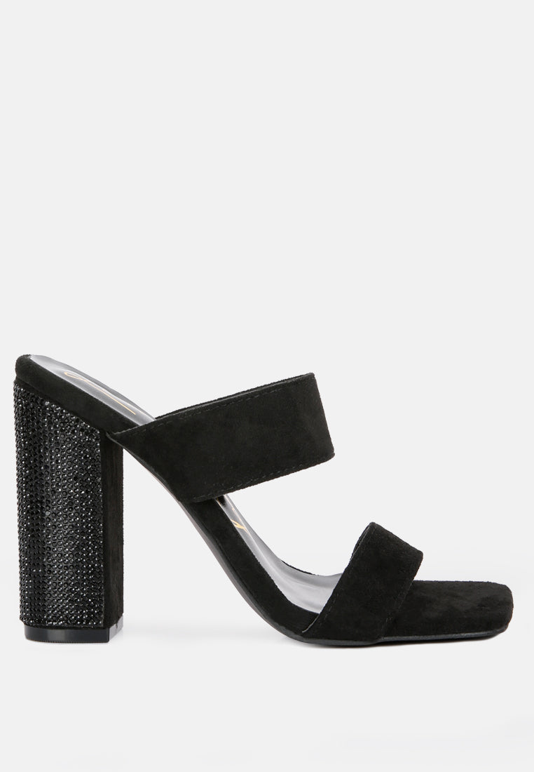 high sass rhinestone embellished sandals#color_black