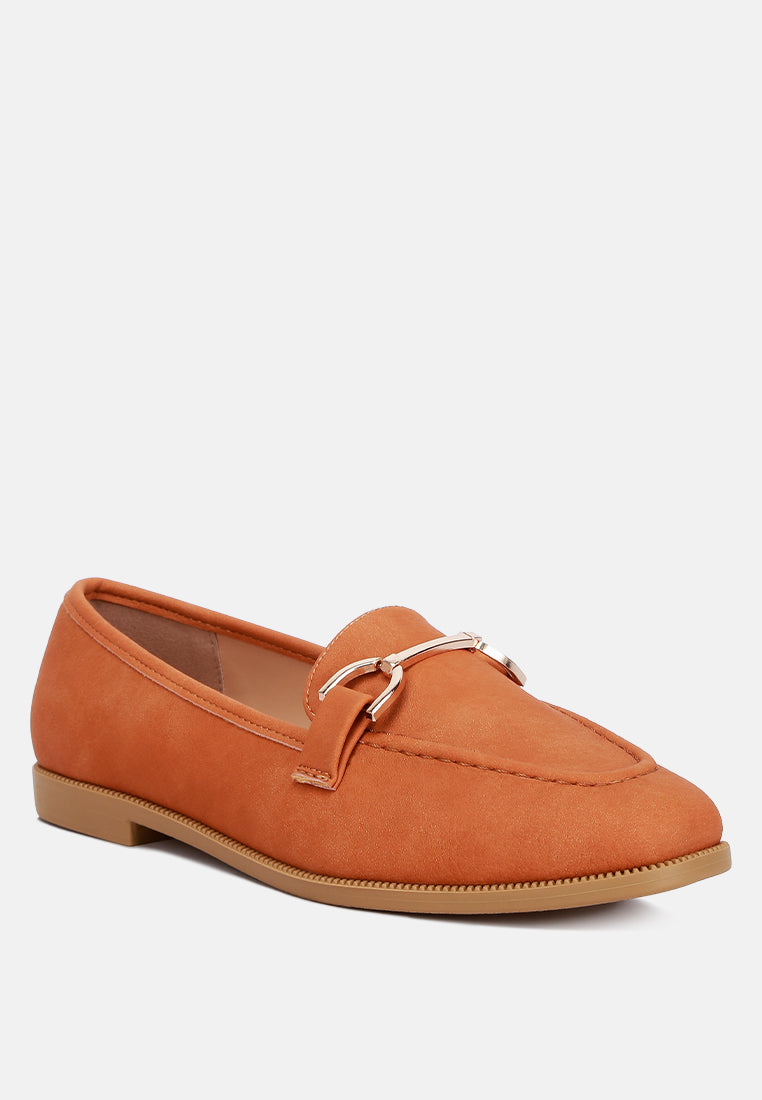 women horsebit flat loafers#color_tan