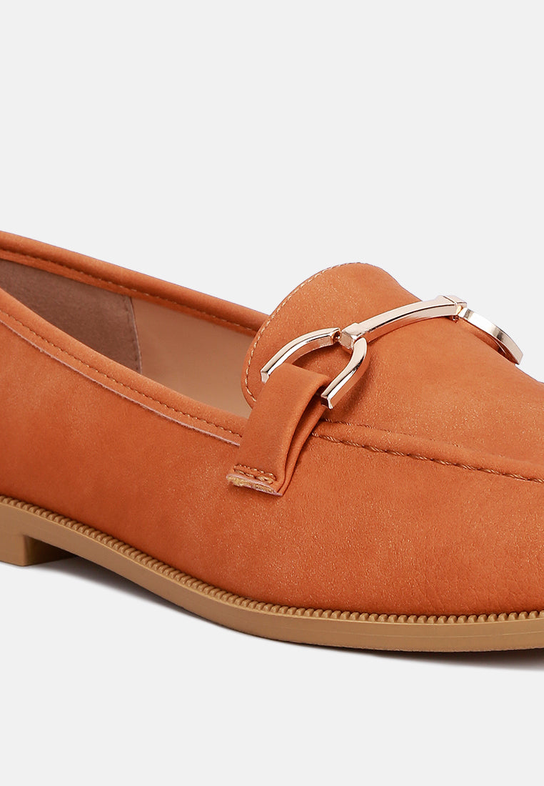 women horsebit flat loafers#color_tan