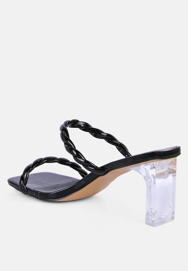 women inamorata braided cord mid heel sandals#color_black