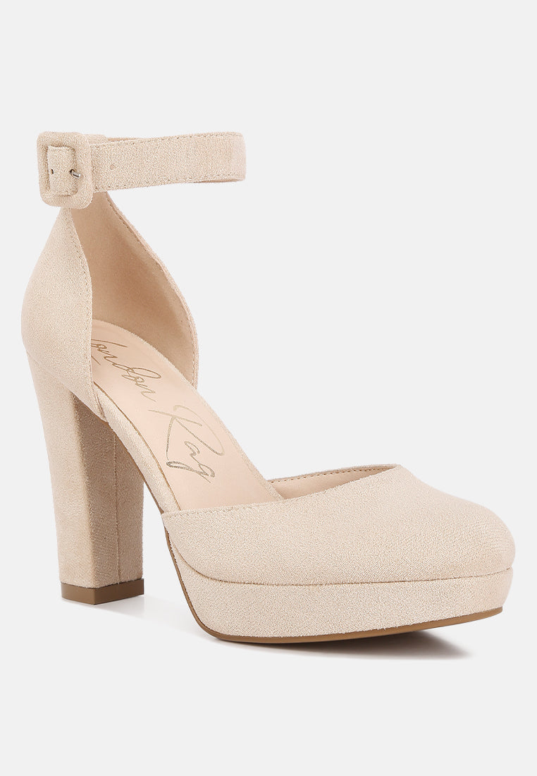 inigo interchangeable ankle strap platform sandals#color_beige