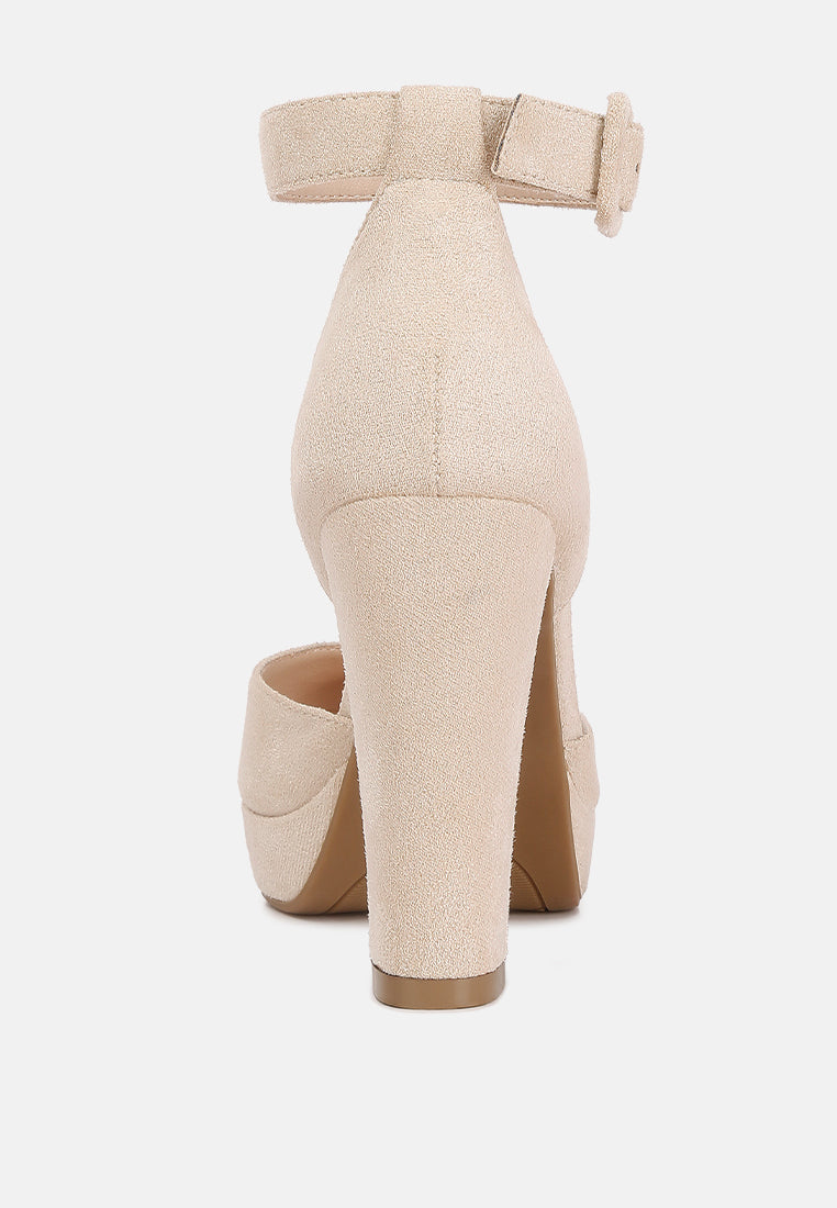  inigo interchangeable ankle strap platform sandals#color_beige