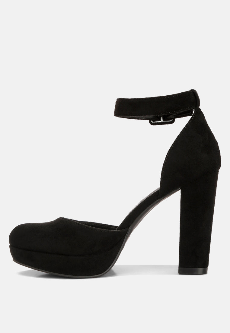  inigo interchangeable ankle strap platform sandals#color_black