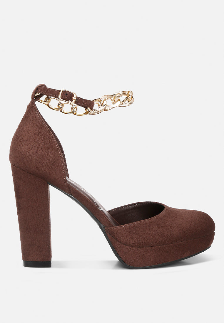  inigo interchangeable ankle strap platform sandals#color_brown