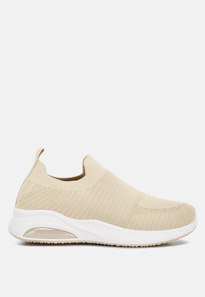 women jafna knitted slip on sneakers#color_beige