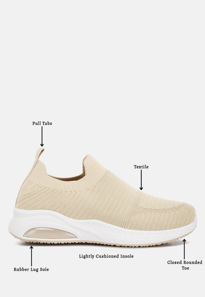 women jafna knitted slip on sneakers#color_beige