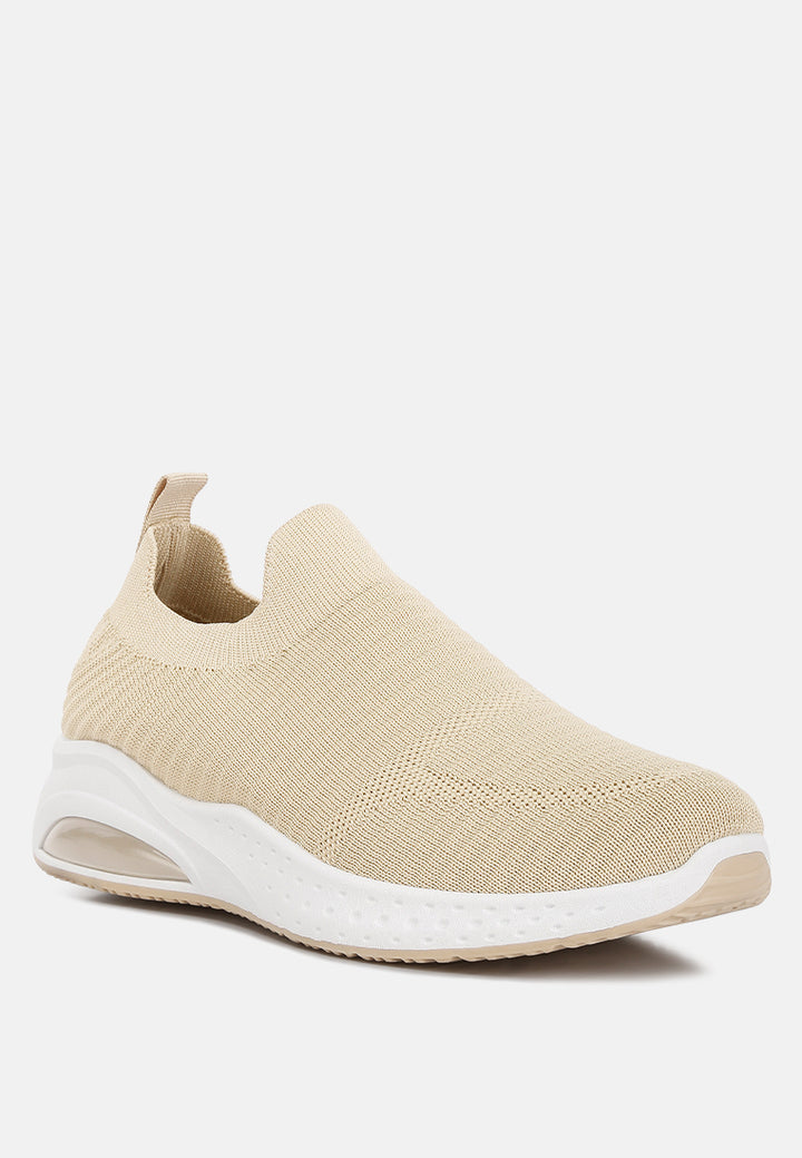 women jafna knitted slip on sneakers#color_beige