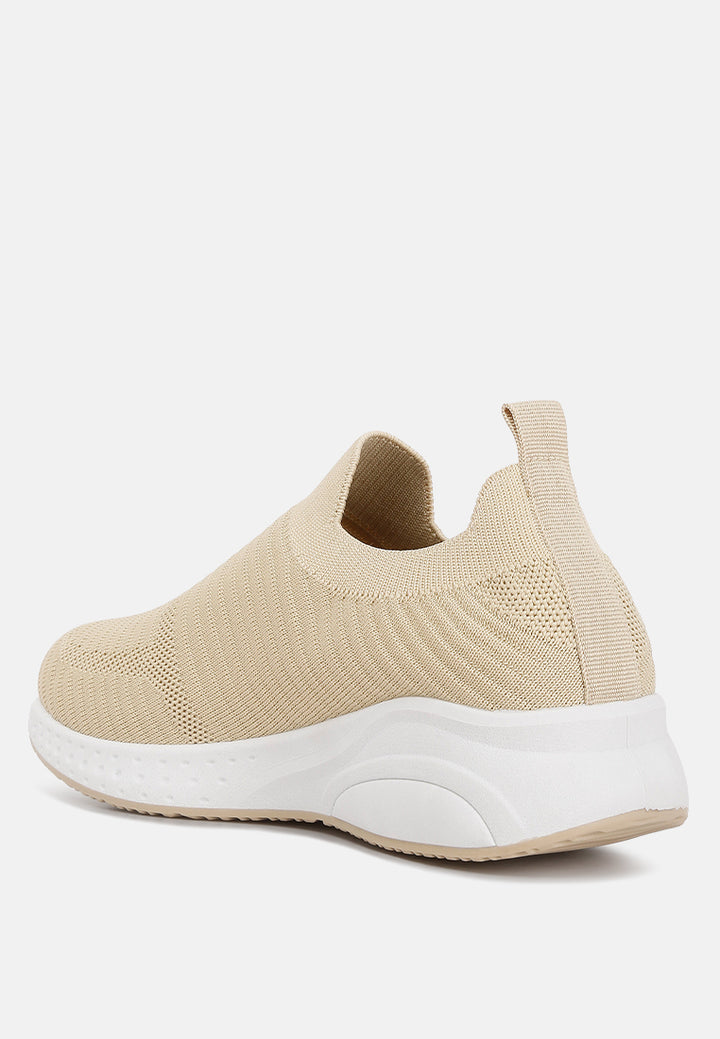 women jafna knitted slip on sneakers#color_beige