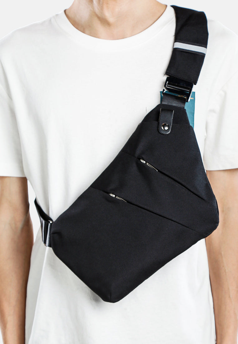 Left Shoulder Unisex Crossbody Utility Bag