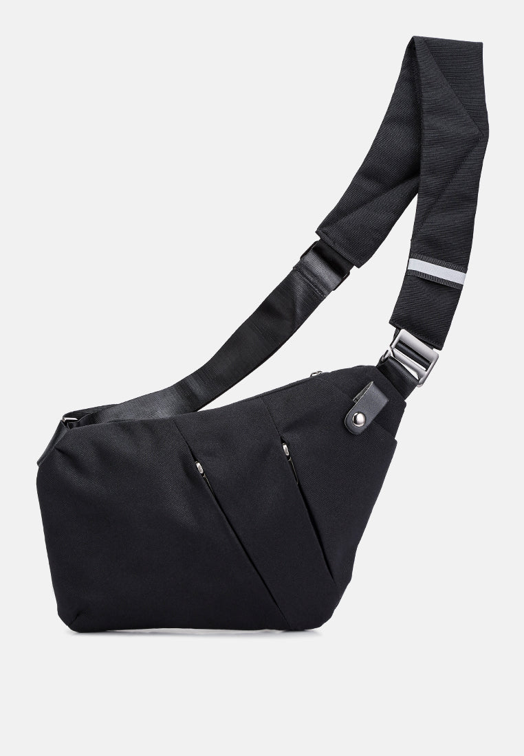 Left Shoulder Unisex Crossbody Utility Bag