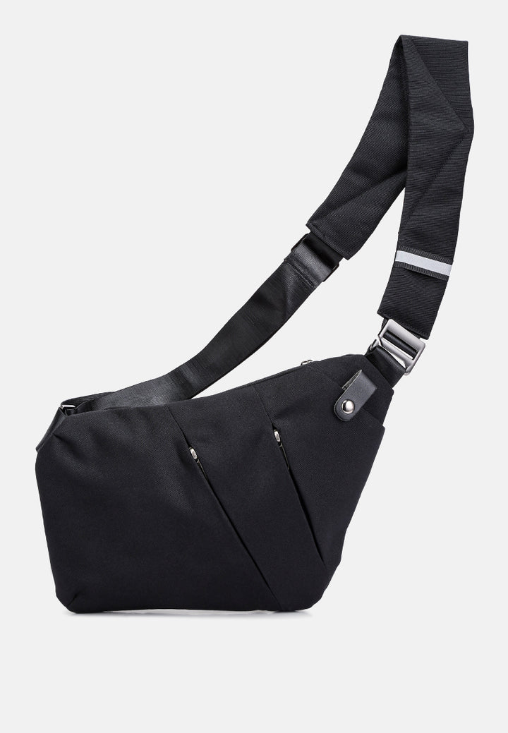 Left Shoulder Unisex Crossbody Utility Bag