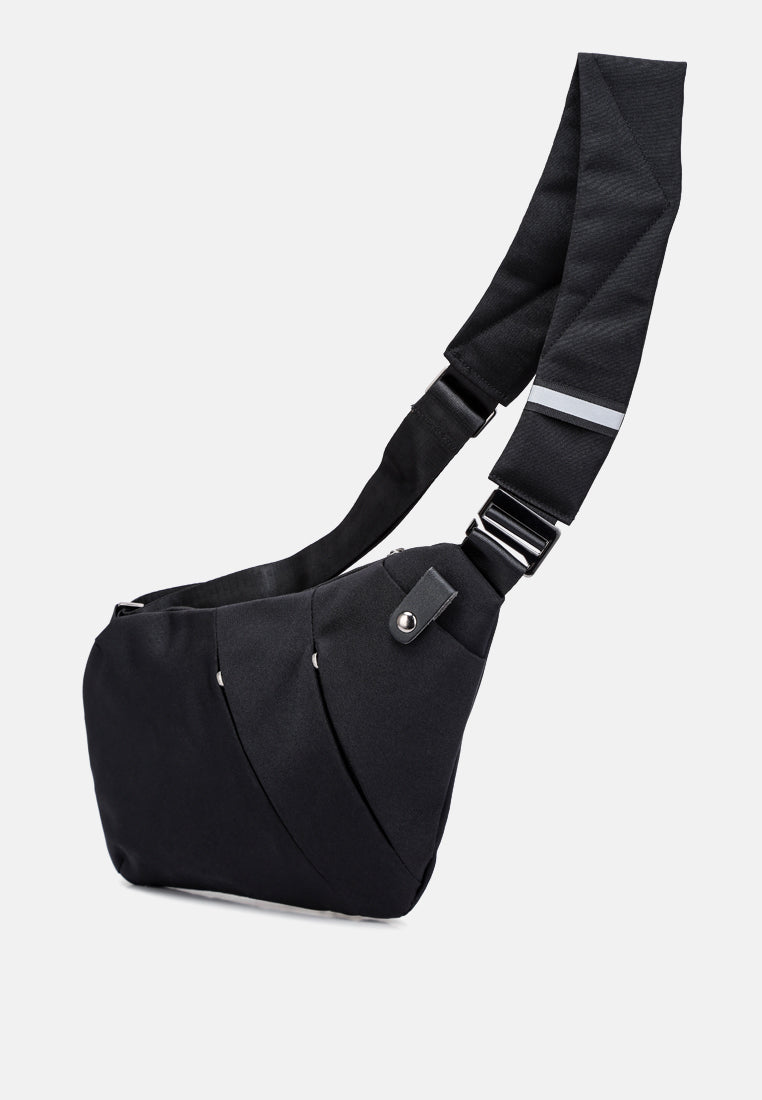 Left Shoulder Unisex Crossbody Utility Bag