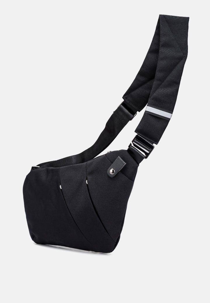 Left Shoulder Unisex Crossbody Utility Bag